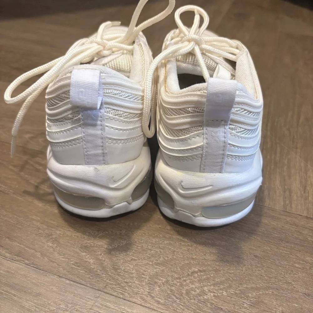 Nike Air Max 97 Triple White Ice Running Sneaker Shoes 921826-101
